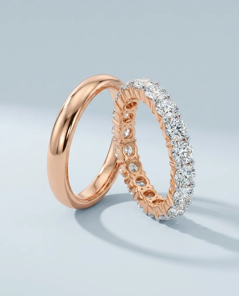 Wedding Bands — Duvaire lab-grown diamond jewellery