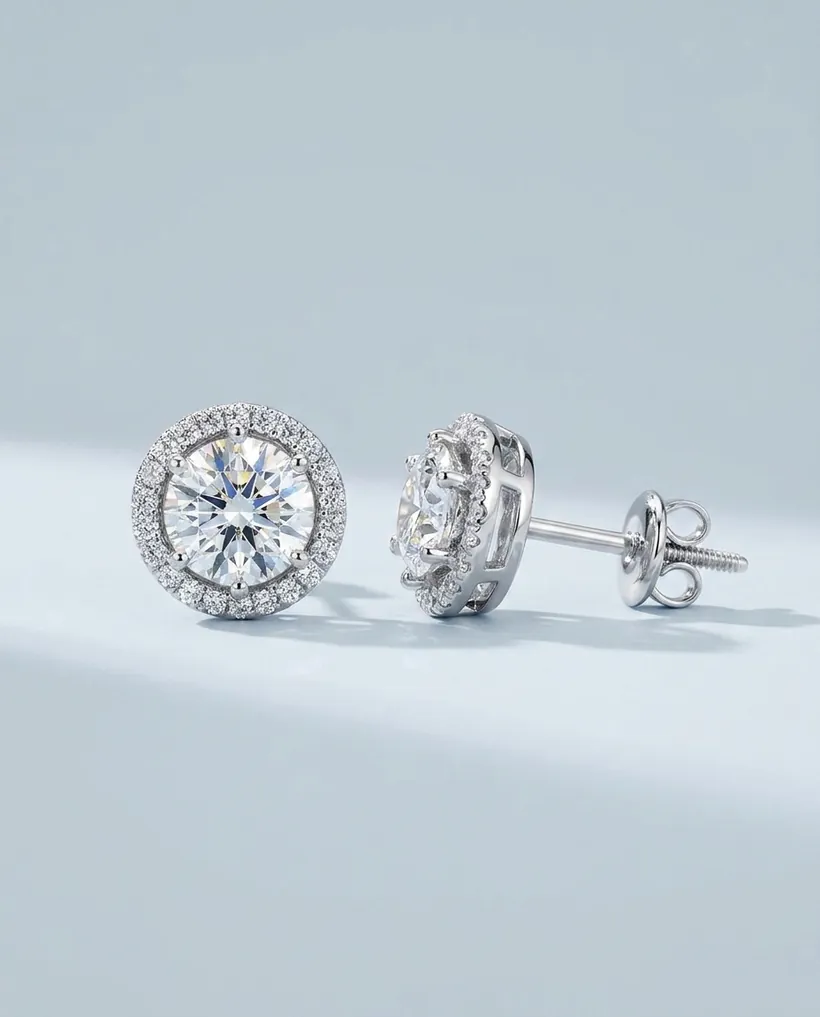 Earrings — Duvaire lab-grown diamond jewellery