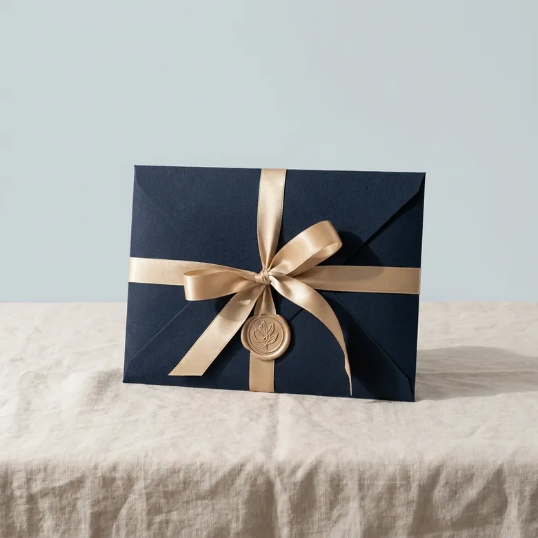 A Duvaire jewellery box prepared for hand delivery across the GTA